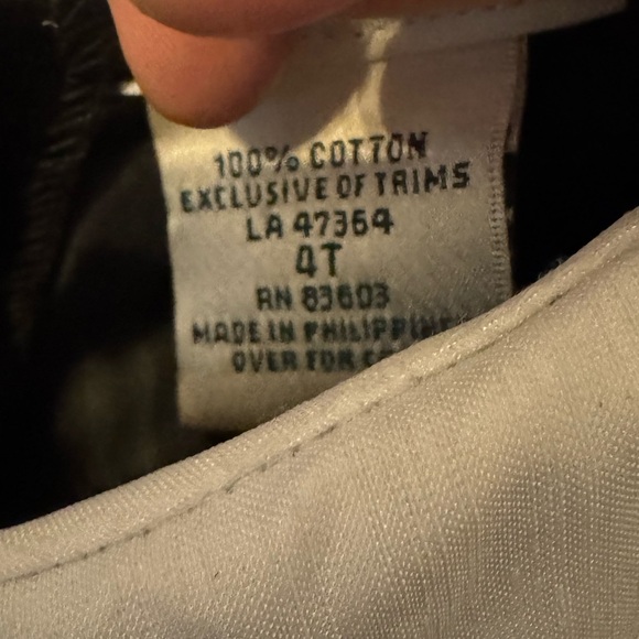 Vintage Laura Ashley Black Velvet Dress with White Collar size 4T - Picture 13 of 13